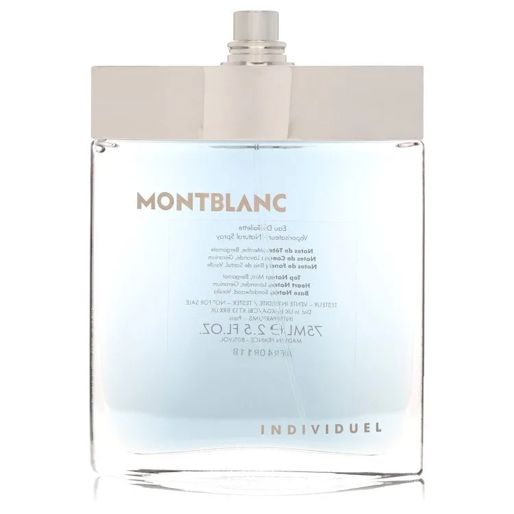 Individuelle Eau De Toilette Spray (Tester) By Mont Blanc